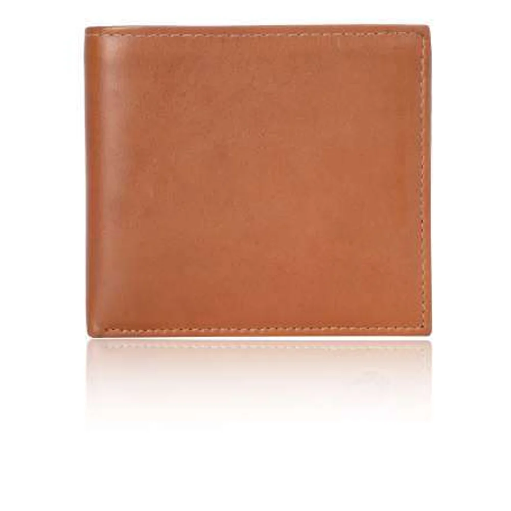 Classic Coin Bifold – Tan – genuine leather, wholesale from Charlie International India